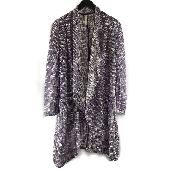 Fabletics Moscow Wrap Open Front Duster Cardigan - Picture 2 of 6